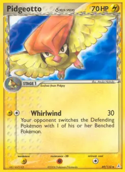 Carta Pidgeotto δ