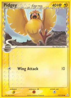 Carta Pidgey δ