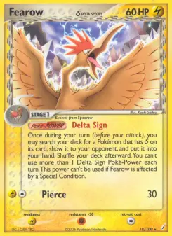 Carta Fearow δ