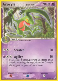 Carta Grovyle δ