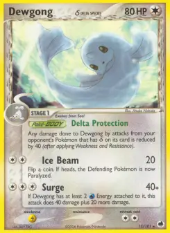 Carta Dewgong δ
