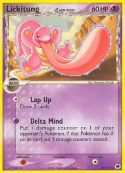 Carta Lickitung δ