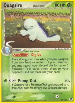 Carta Quagsire δ