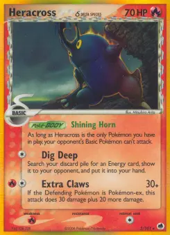 Carta Heracross δ