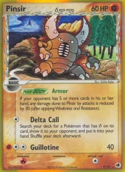 Carta Pinsir δ