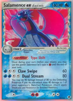 Carta Salamence ex δ