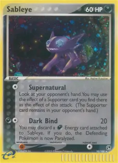 Carta Sableye
