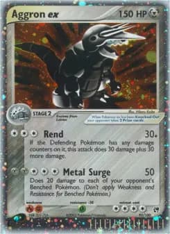 Carta Aggron ex
