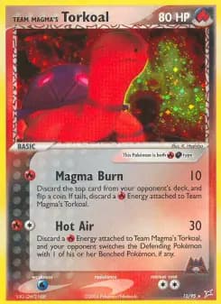 Carta Team Magma's Torkoal