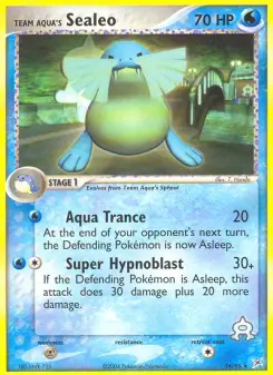 Carta Team Aqua's Sealeo