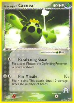 Carta Team Aqua's Cacnea