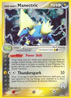Carta Team Aqua's Manectric