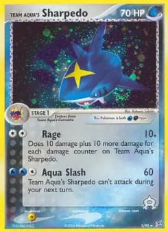 Carta Team Aqua's Sharpedo