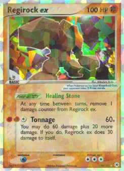Carta Regirock ex