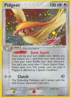 Carta Pidgeot