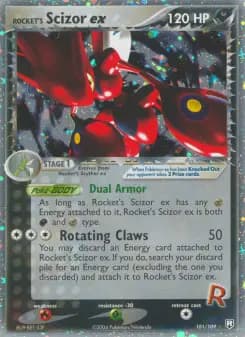 Carta Rocket's Scizor ex