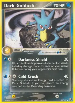 Carta Dark Golduck