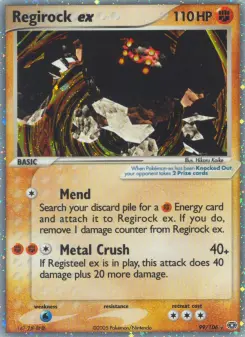 Carta Regirock ex