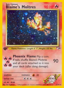Carta Blaine's Moltres