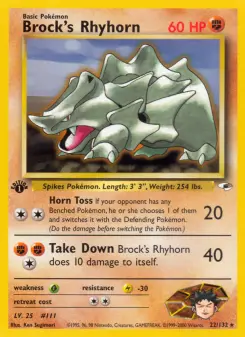 Carta Brock's Rhyhorn