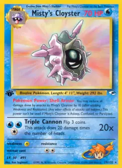 Carta Misty's Cloyster