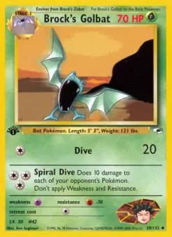 Carta Brock's Golbat