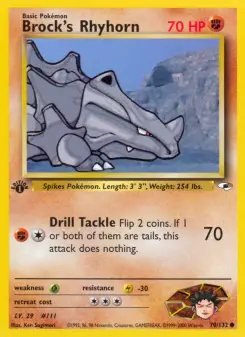 Carta Brock's Rhyhorn