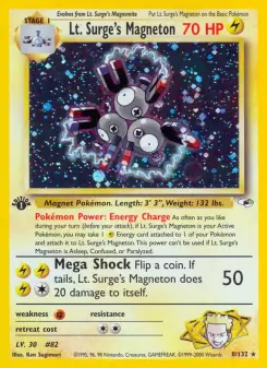 Carta Lt. Surge's Magneton