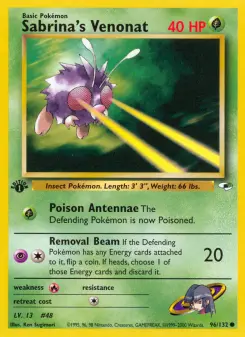 Carta Sabrina's Venonat