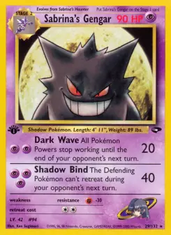 Carta Sabrina's Gengar