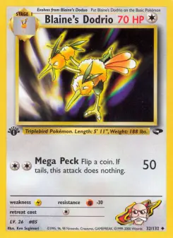 Carta Blaine's Dodrio