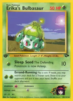 Carta Erika's Bulbasaur