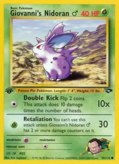 Carta Giovanni's Nidoran♂