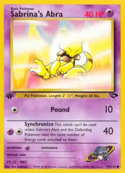 Carta Sabrina's Abra