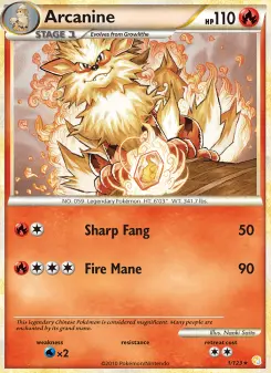 Carta Arcanine