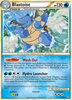 Carta Blastoise