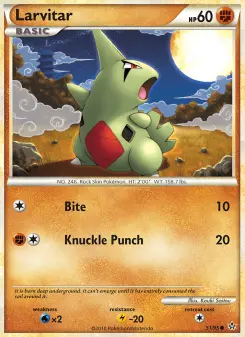 Carta Larvitar