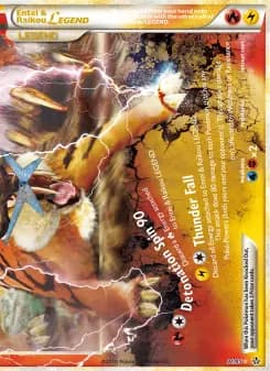 Carta Entei & Raikou LEGEND