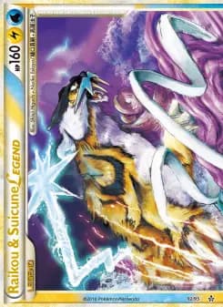 Carta Raikou & Suicune LEGEND