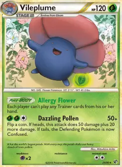 Carta Vileplume