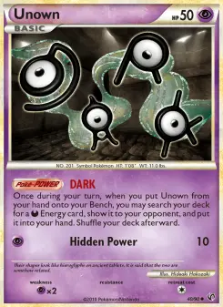 Carta Unown