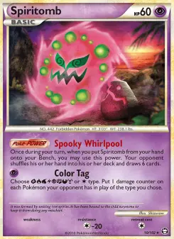 Carta Spiritomb