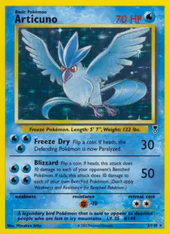 Carta Articuno