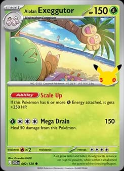 Carta Alolan Exeggutor