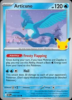 Carta Articuno