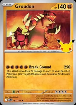 Carta Groudon