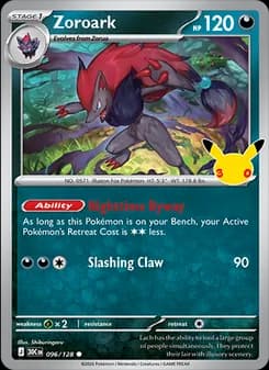 Carta Zoroark