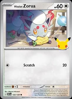 Carta Hisuian Zorua