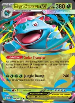 Carta Mega Venusaur ex