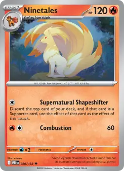Carta Ninetales